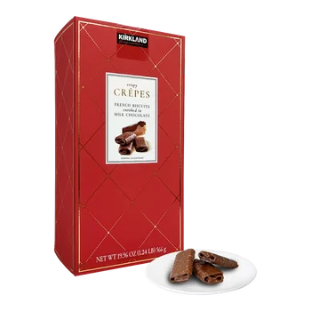 Kirkland Crepe Biscuits with Belgian Chocolate 20oz