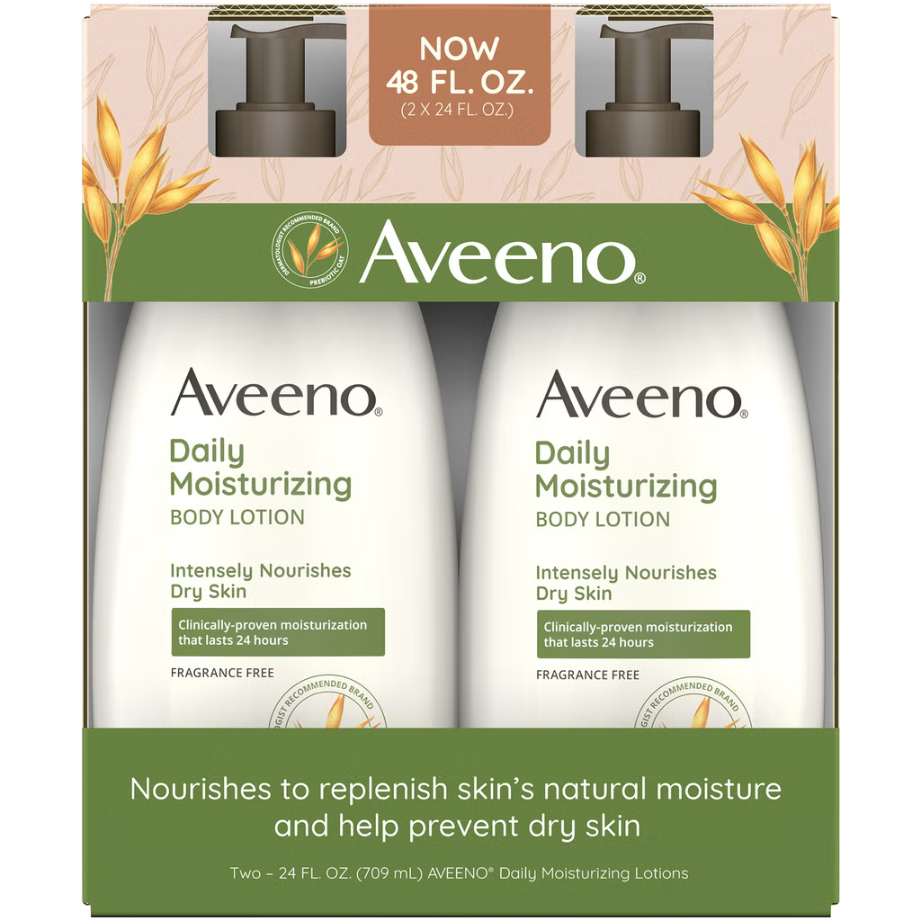 Aveeno Moisturizing Body Lotion 2*24oz