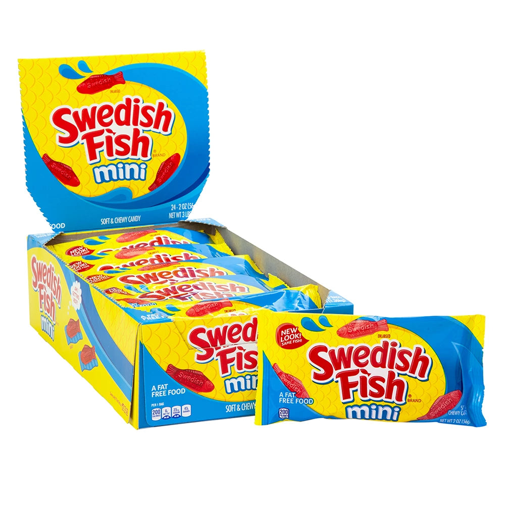 Swedish Fish Mini 24x2 Oz