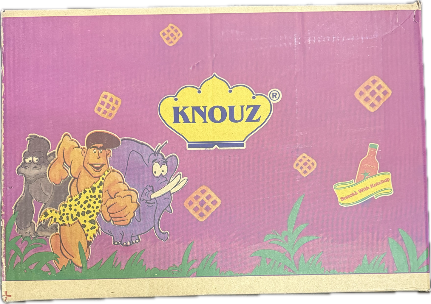 Knouz Snacks with ketchup MC 4*25x20 gm