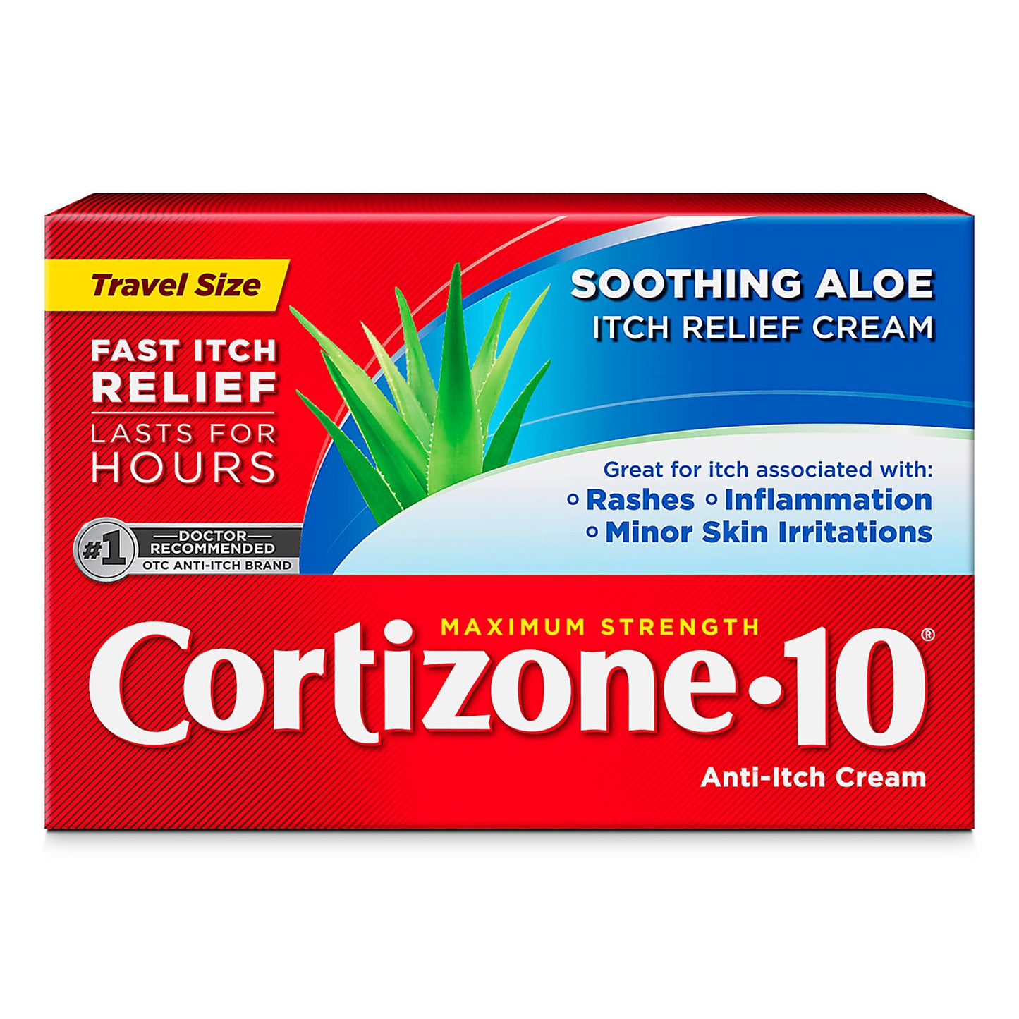 CORTIZONE 10 ITCH RELIEF 0.5 OZ SOOTHING ALOE 6pk