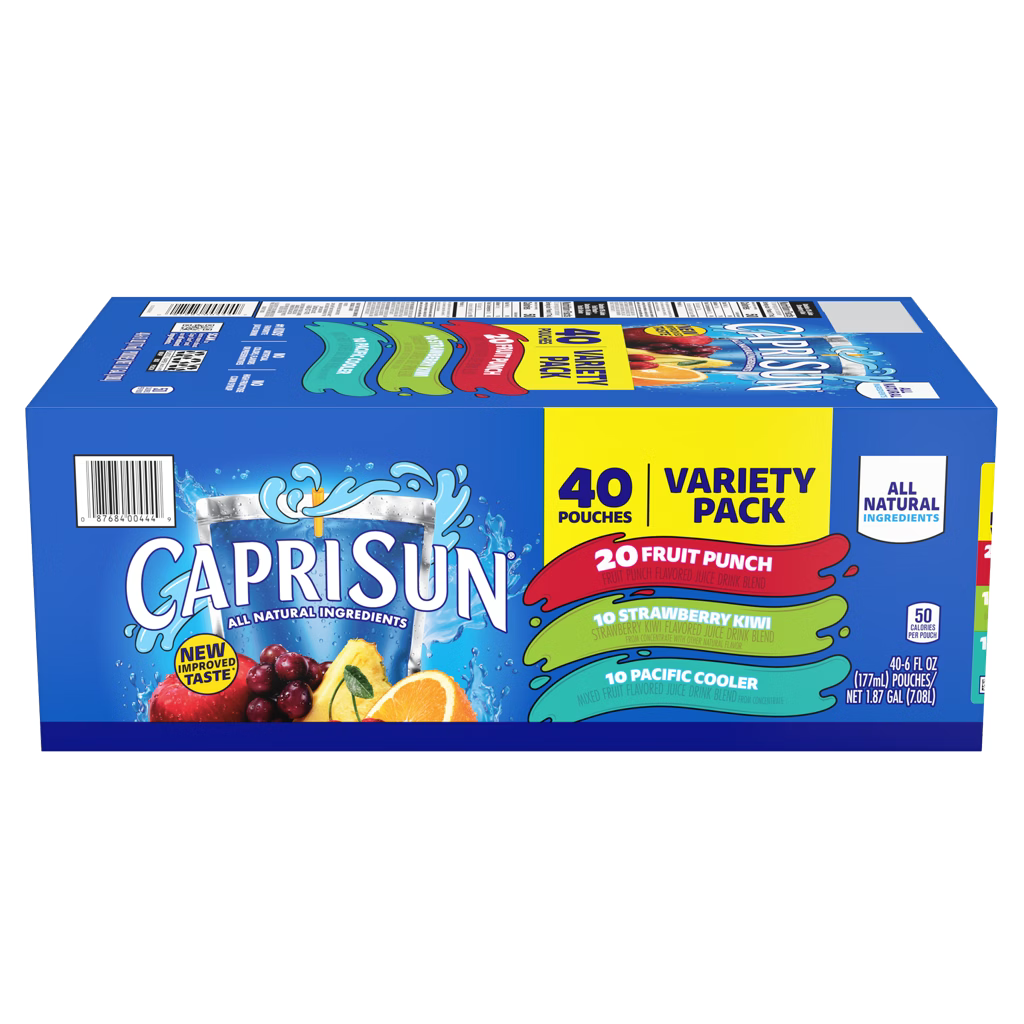Capri Sun Juice Blend Variety Pack 6oz 40ct