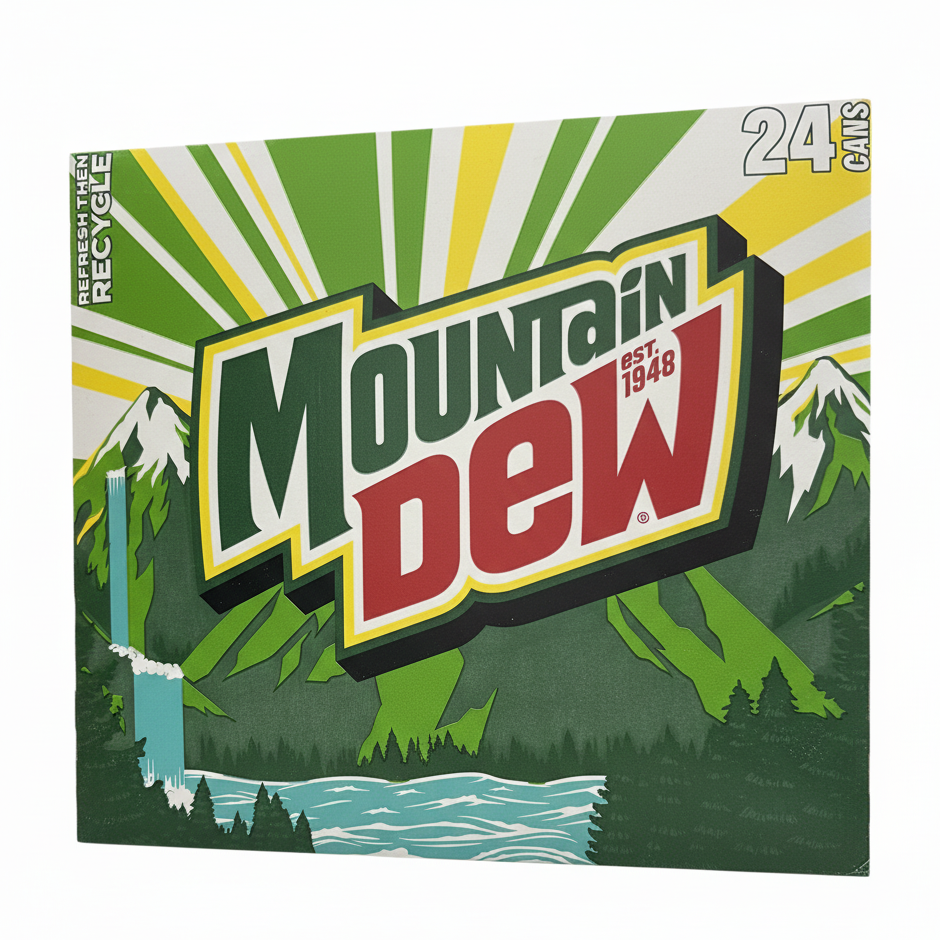 Mountain Dew Original Soda 12oz x 24pk