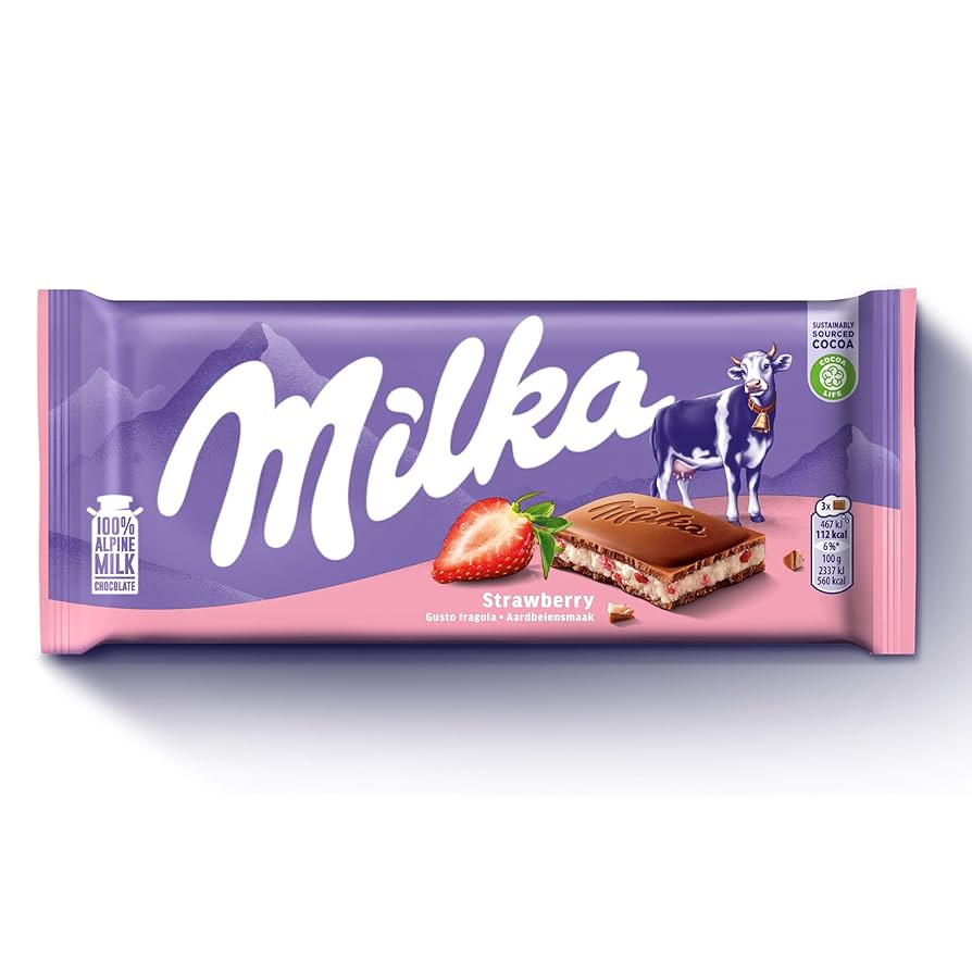Milka Strawberry Yoghurt Chocolate 22x100G