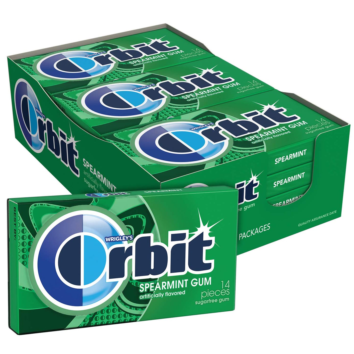 Orbit Spearmint Gum 12-14pk