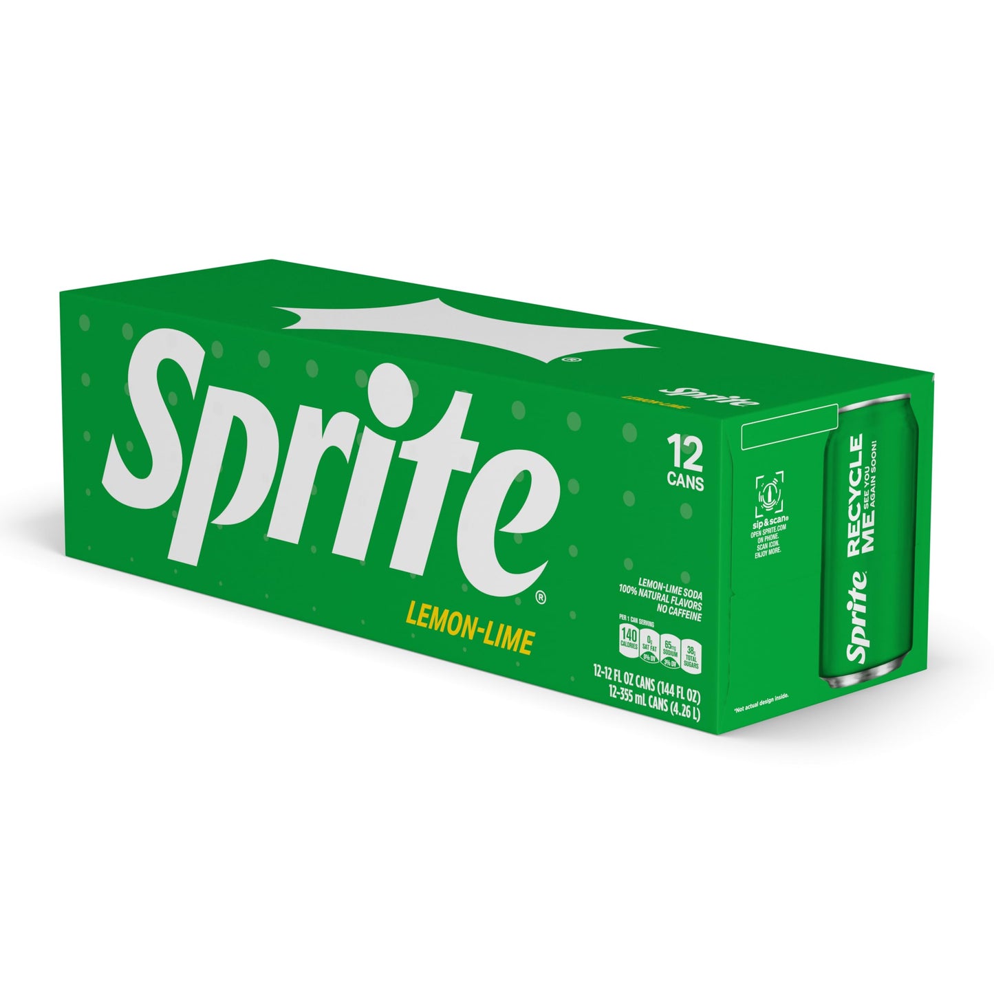 Sprite Lemon Lime 12oz 12can