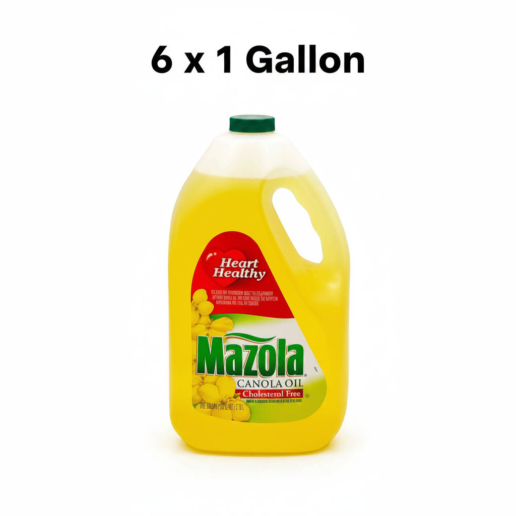 Mazola Canola oil 6*1 gallon
