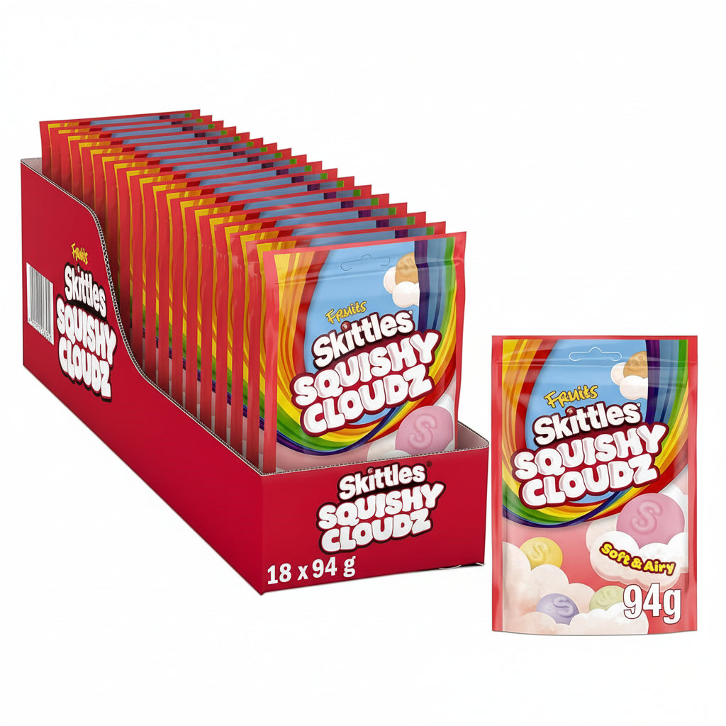 Skittles Squishy Cloudz 18 x 94g