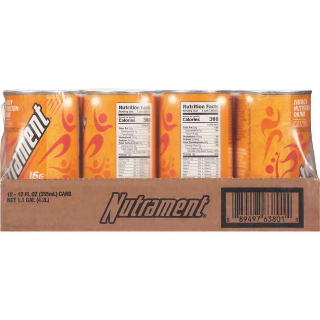 Nutrament mango 12 X 12oz