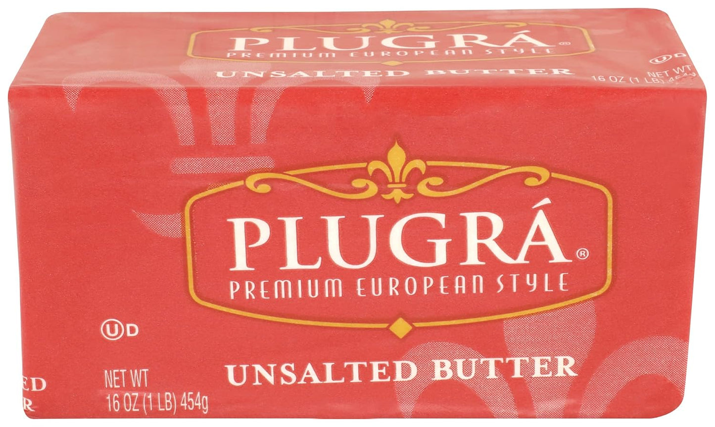 Plugra Unsalted Butter 16oz