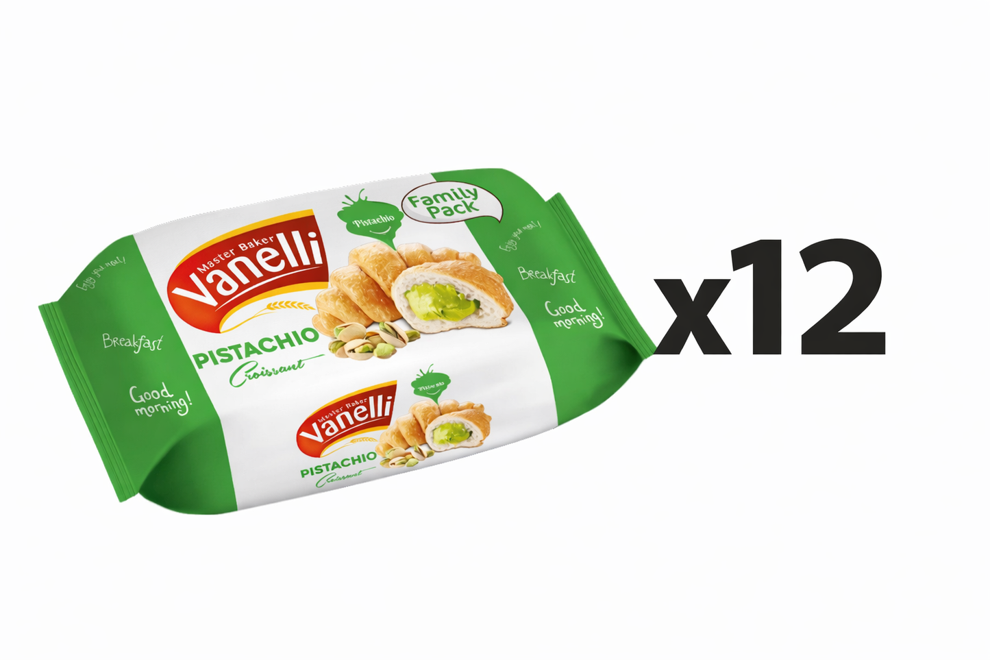 Master Braker Vanelli Pistachio Croissant MC 12 x 6pk