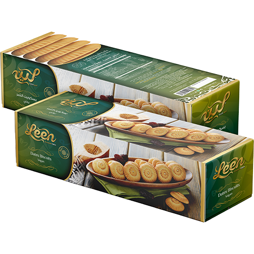 Leen Dates Biscuits Vegan 400gm