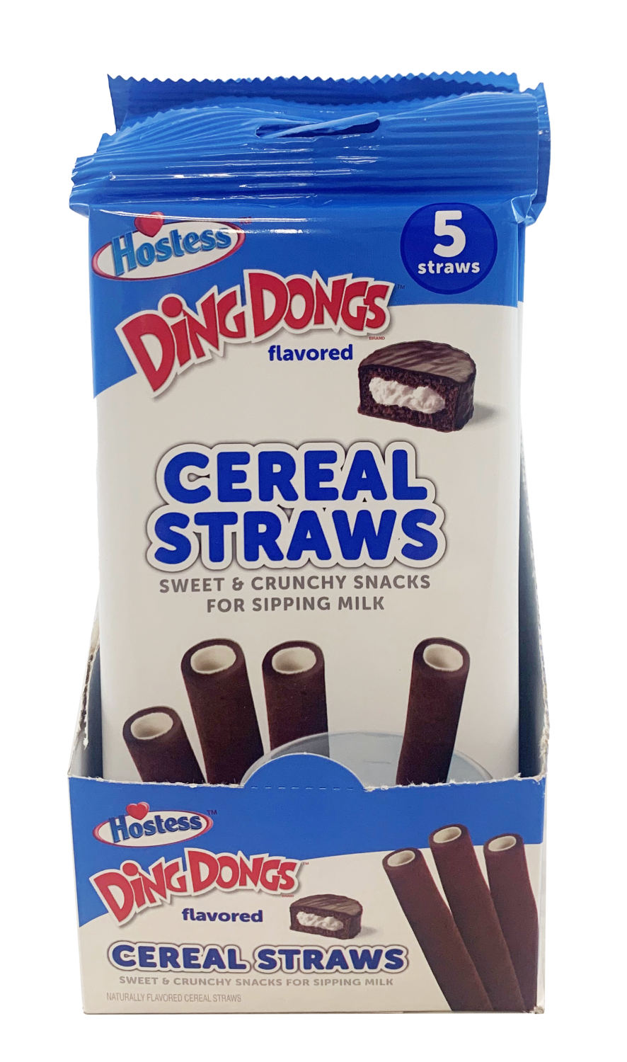 Ding Dong Cereal Straws 13 x 1.76oz