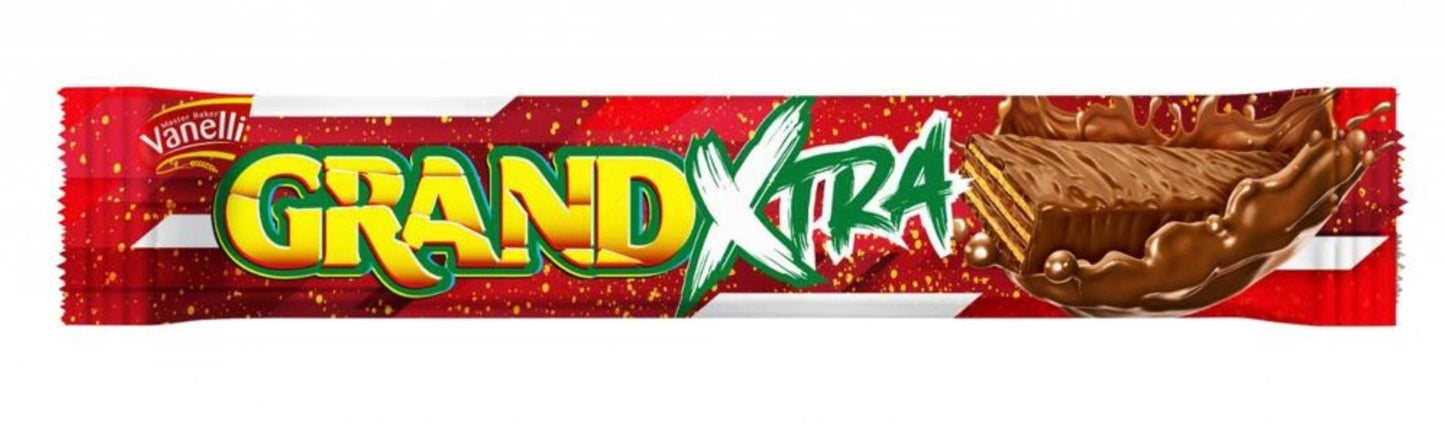 Vanelli grand Xtra Cocoa Coated Cream wafer 75g/24ks