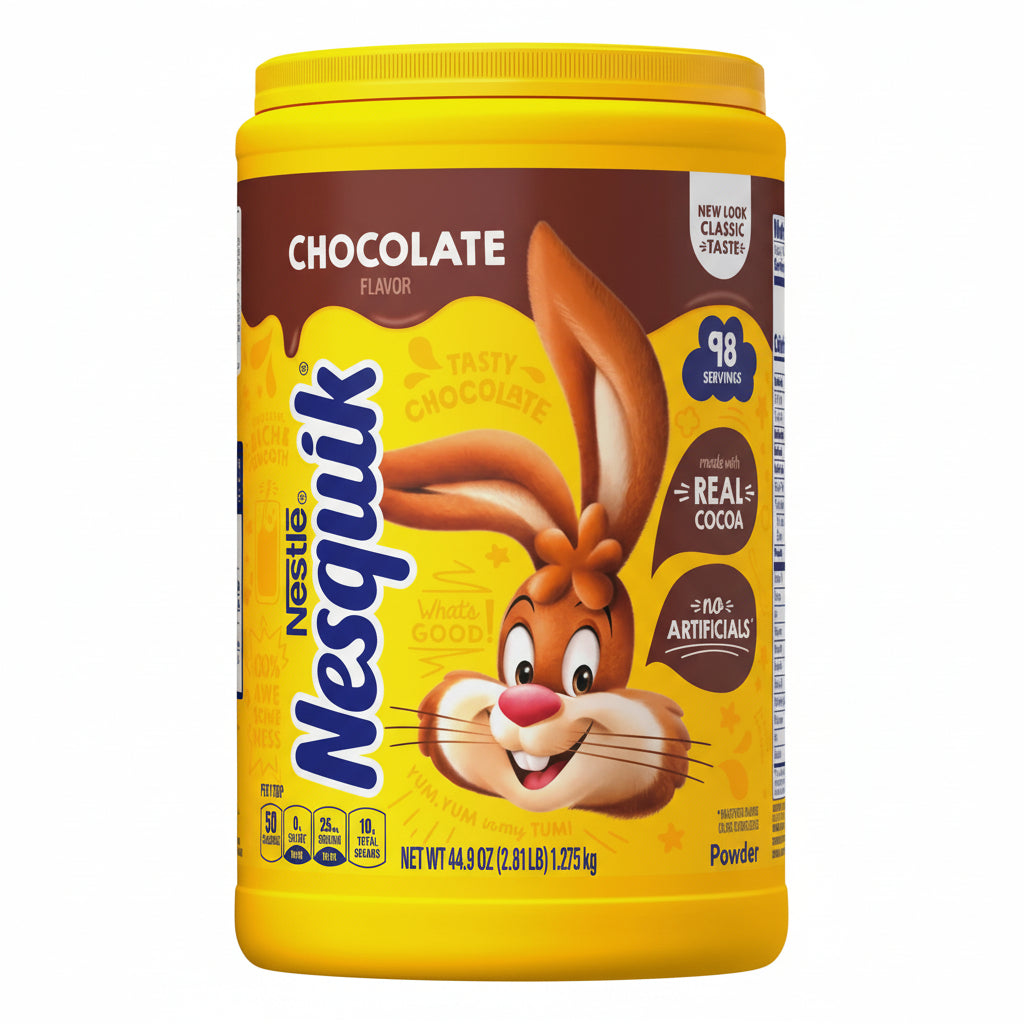 Nestle Nesquik Chocolate Powder Mix 2.8lb