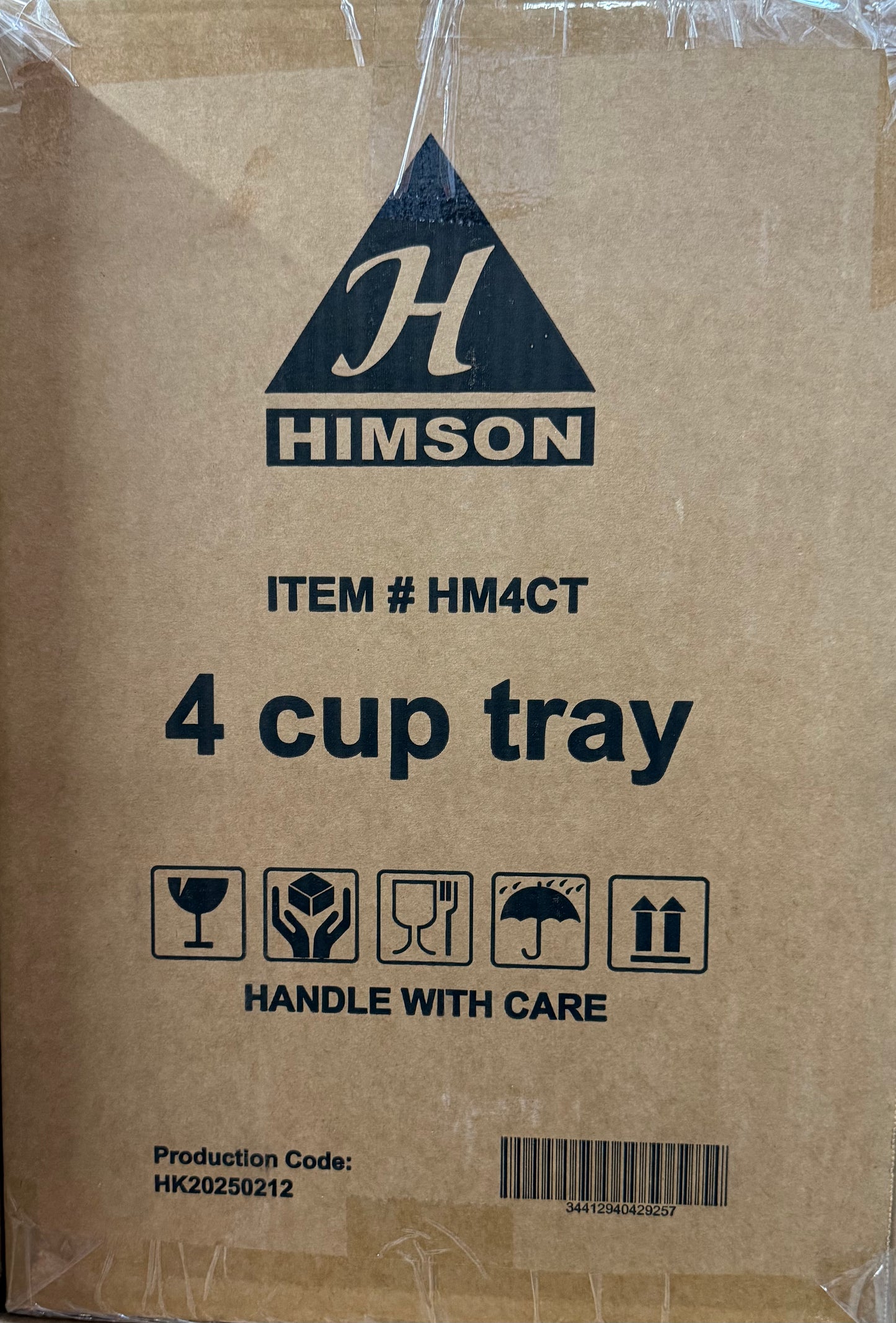 4-Cup Tray Cup Carries 220ct HM4CT