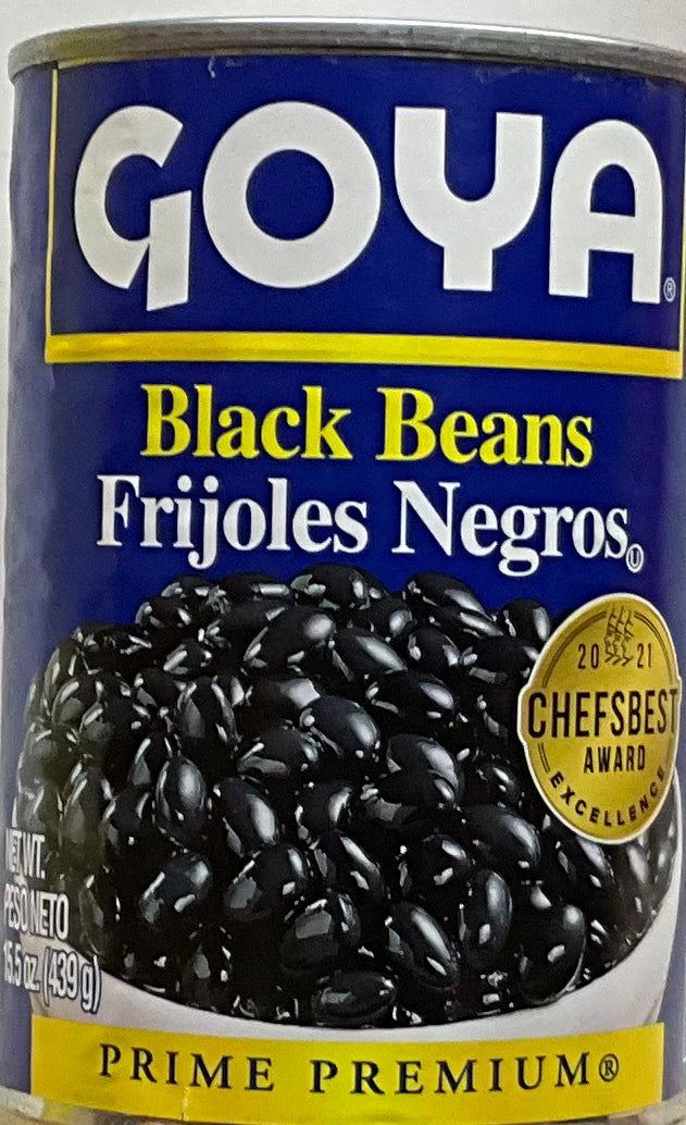 Goya Black Beans 24x15oz