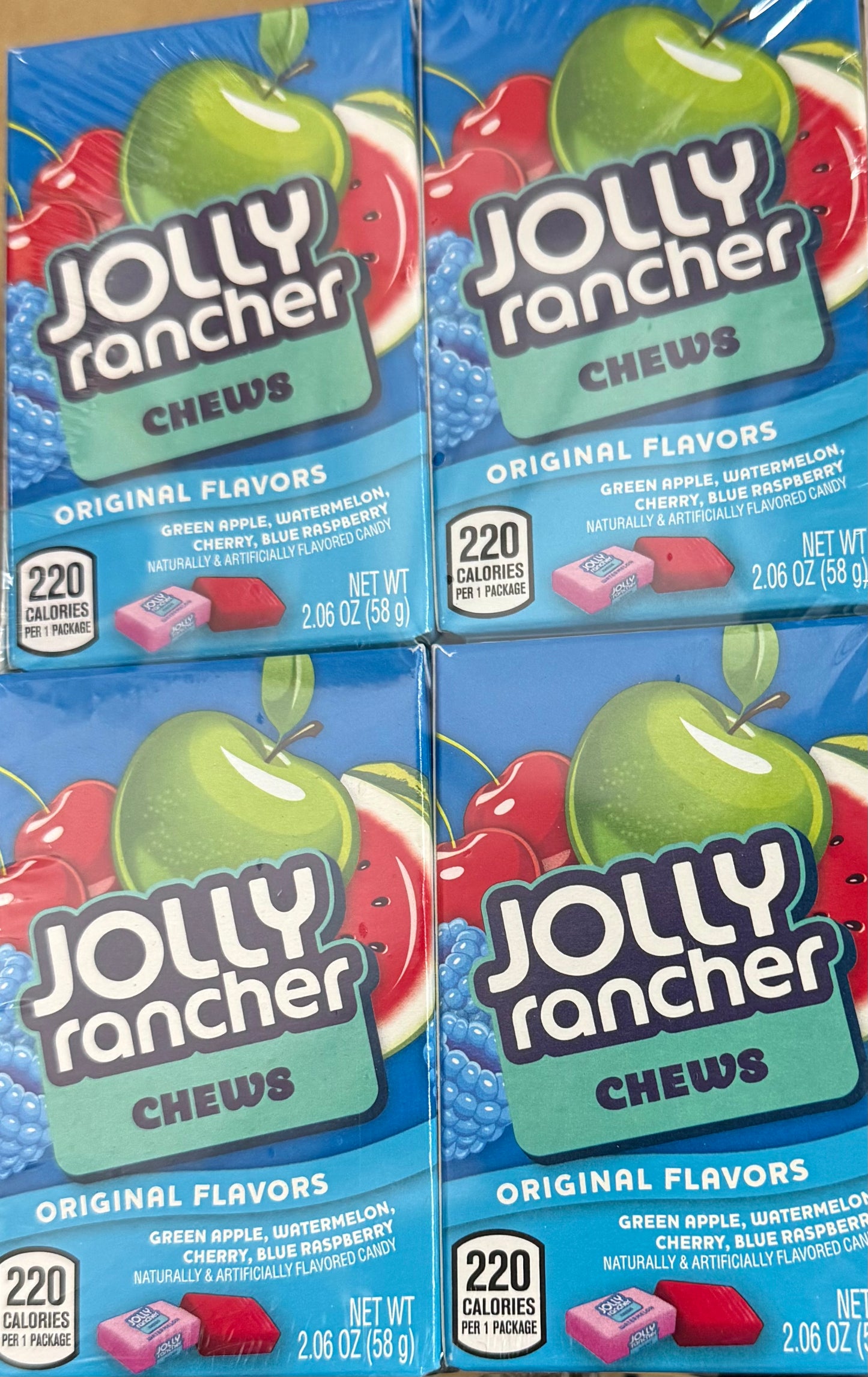 Jolly Rancher Chews 12x58gm