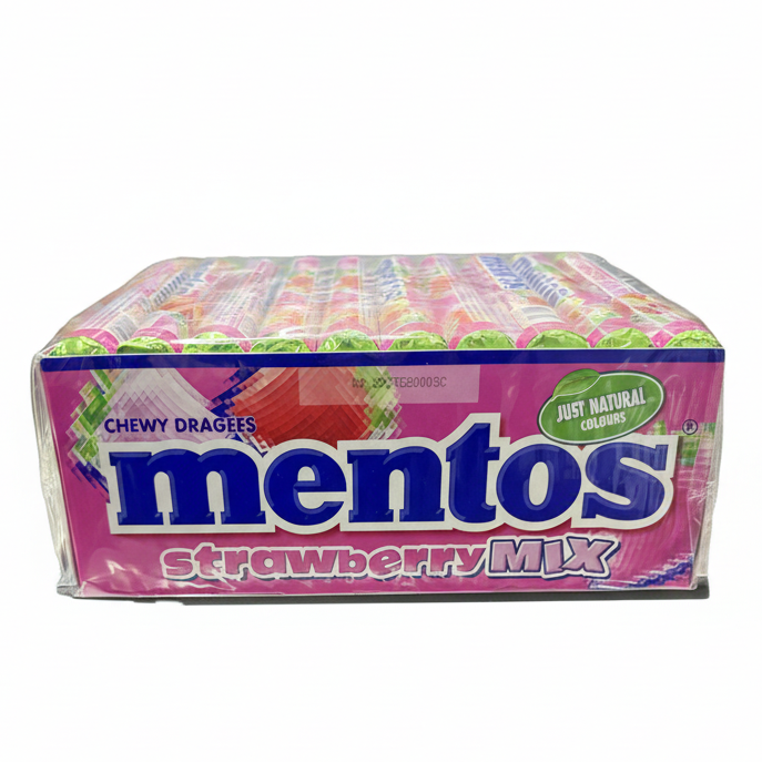 Mentos Strawberry Mix 40x37.5 gm