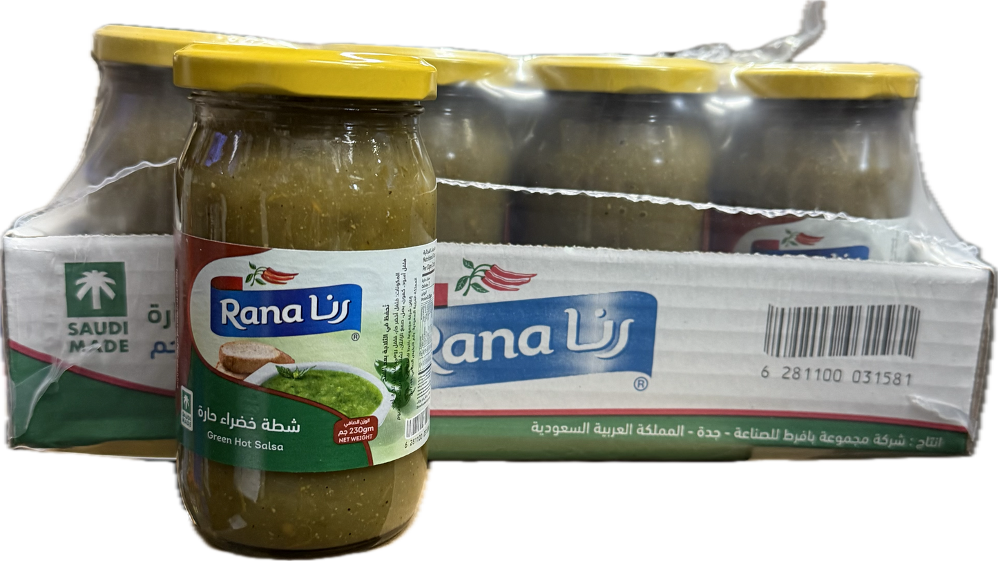 Rana Green Hot Salsa 12x250 g
