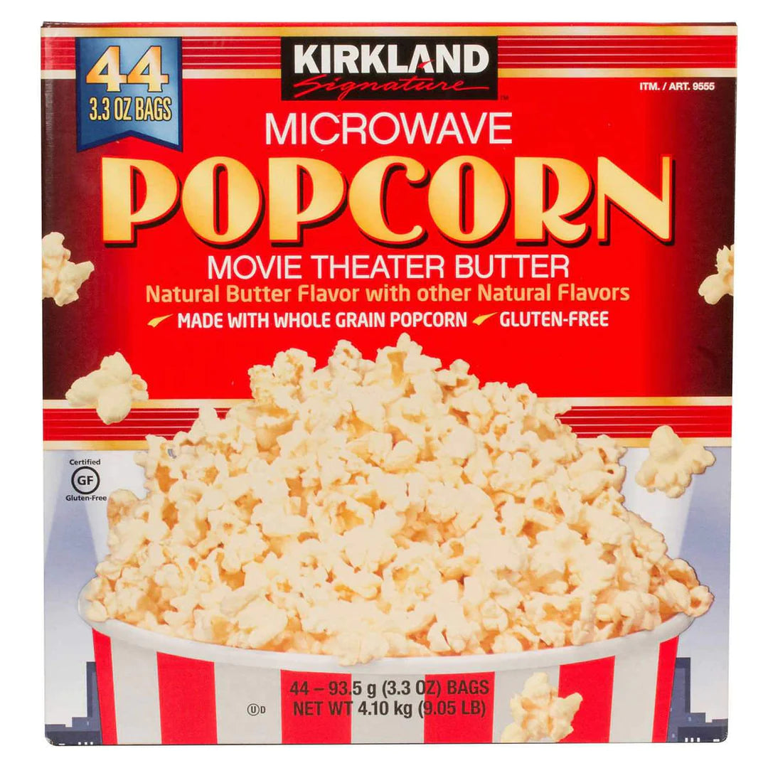 Kirkland Signature Microwave Popcorn, 3.3 oz, 44 Count