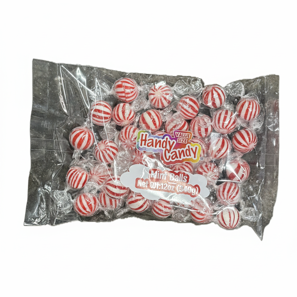 Handy Candy Mint Balls 12x12 Oz