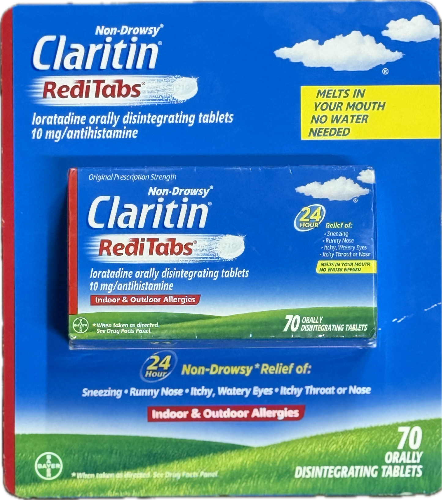 Claritin Ready Tabs Non Drowsy 70 Tabs