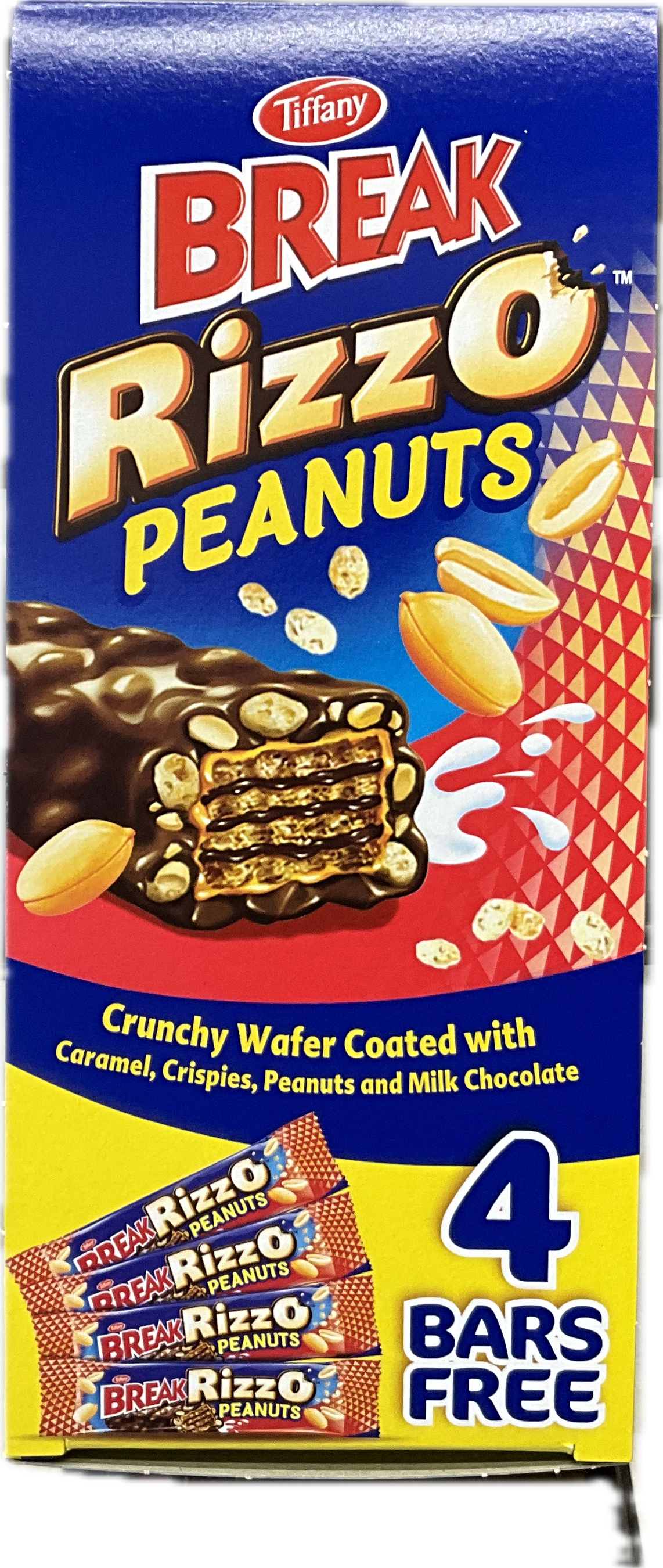 Tiffany Break Rizzo Peanuts bars 24x17g