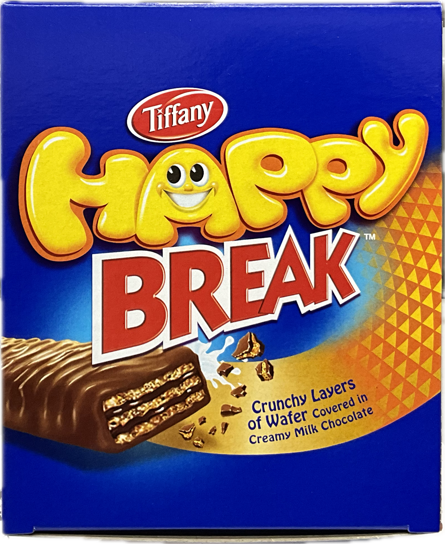 Tiffany Happy Break Milk Chocolate bars 12x 13.5gm
