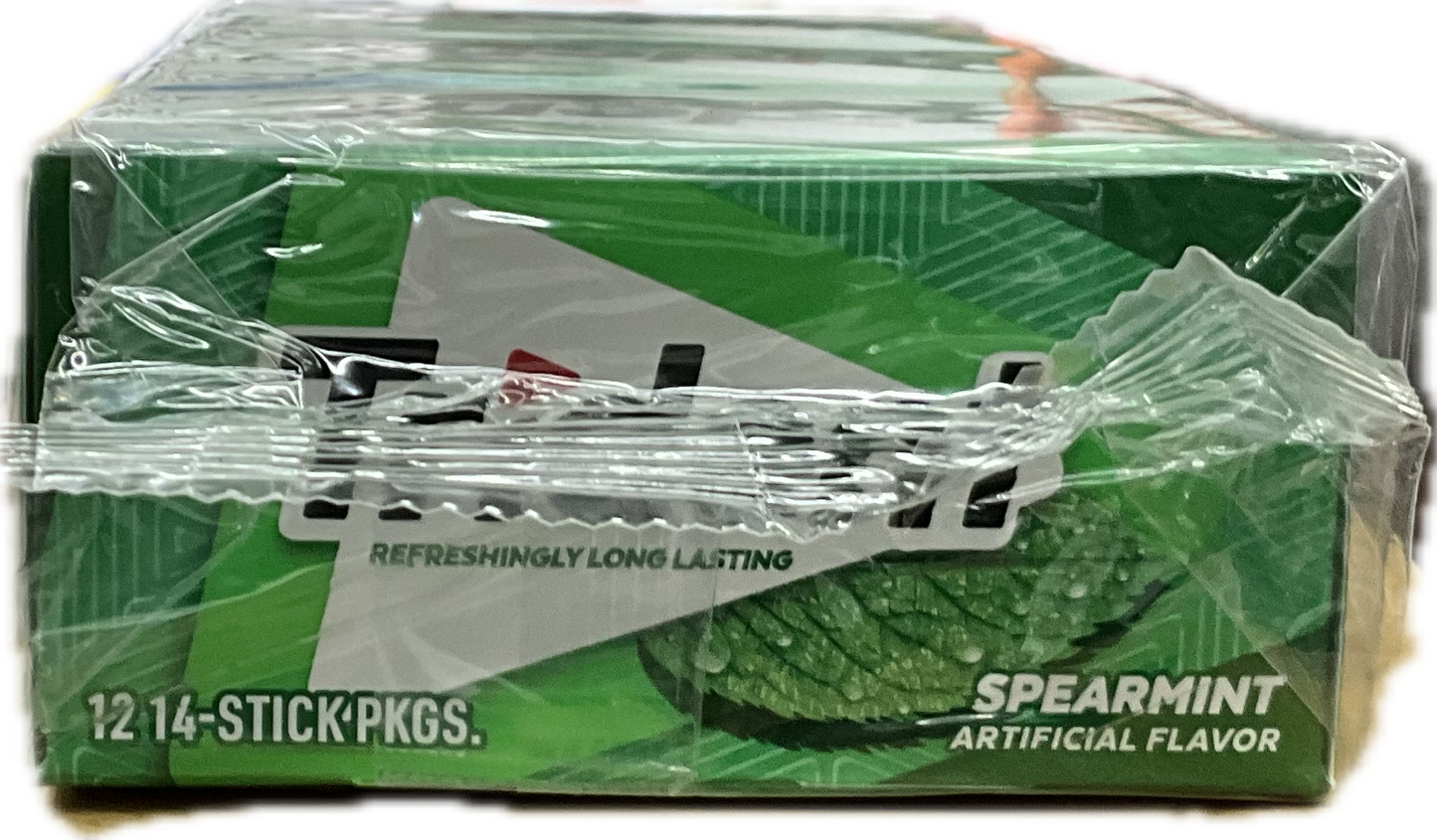 Trident Sugar Free Gum Spearmint Gum 14 sticks 12pk