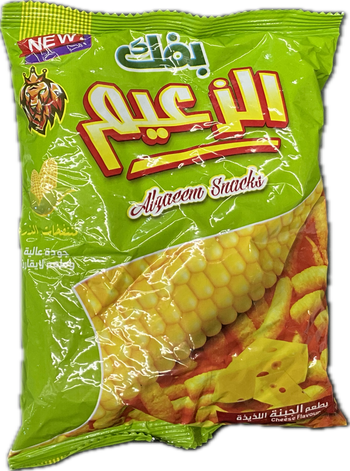 Alzaeem Cheese Snack 1 MC x 10 pkts x 40 counts.