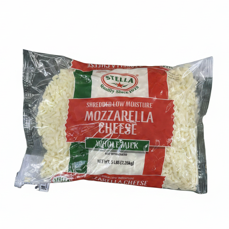 Gabriella Shredded Mozzarella 5 Lb