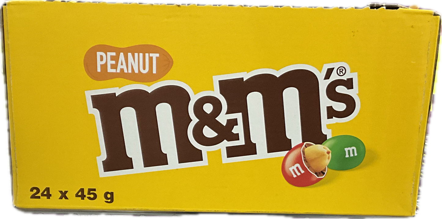 M&M Peanut 1 x 24 x 45g