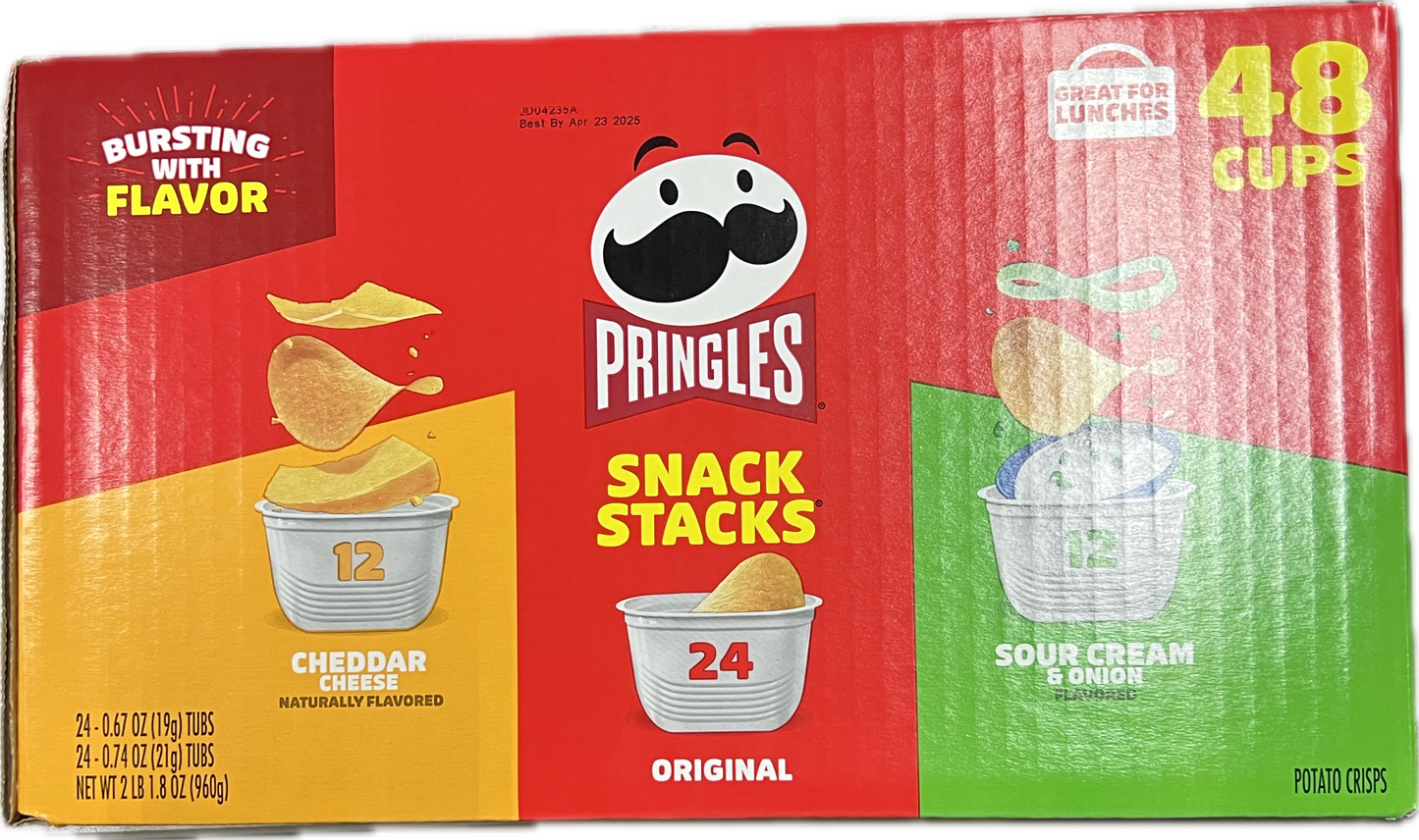 Pringles Snack Stacks 48 cups