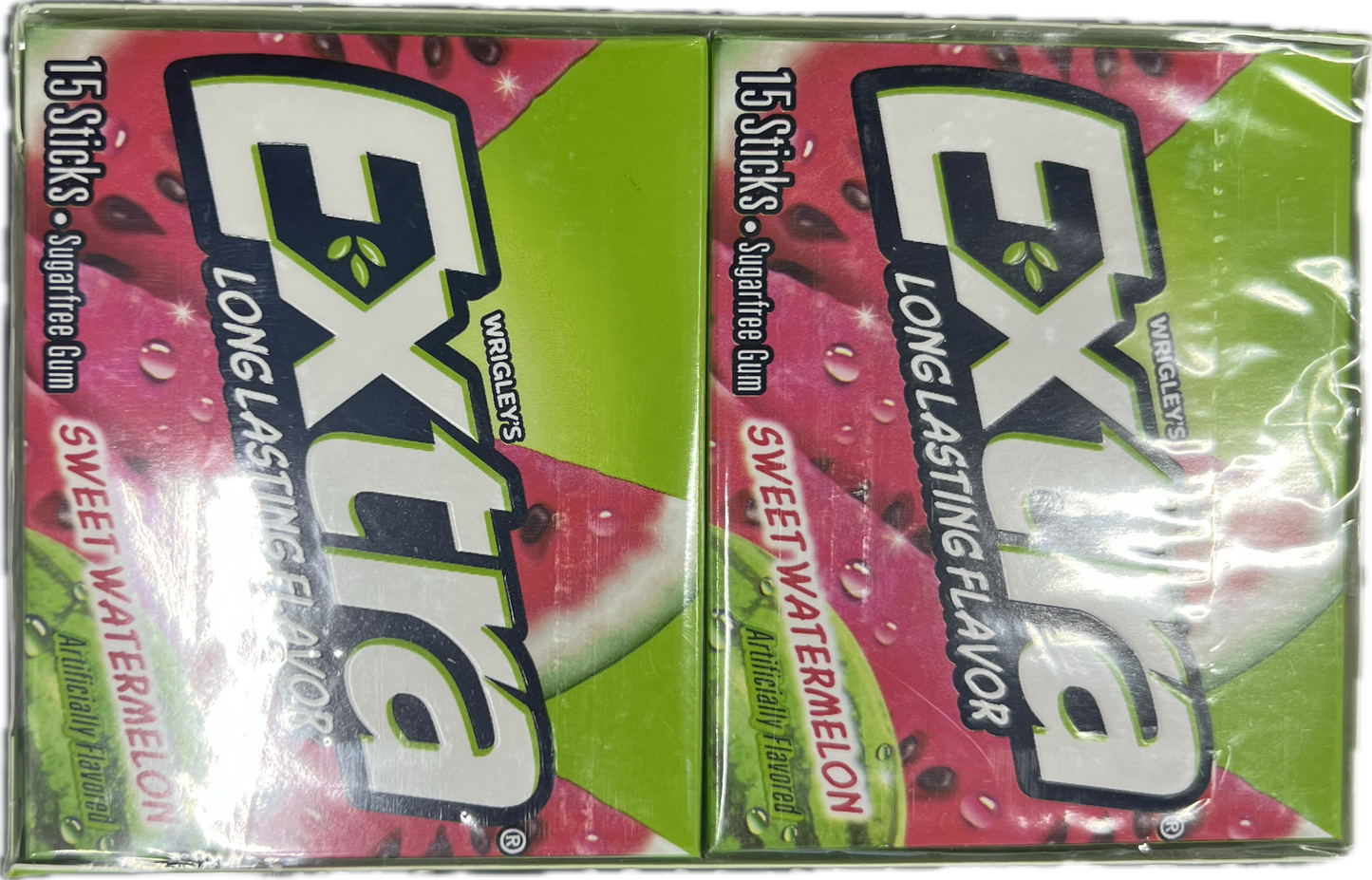 Extra Sweet Watermelon Long Lasting 15 Sticks