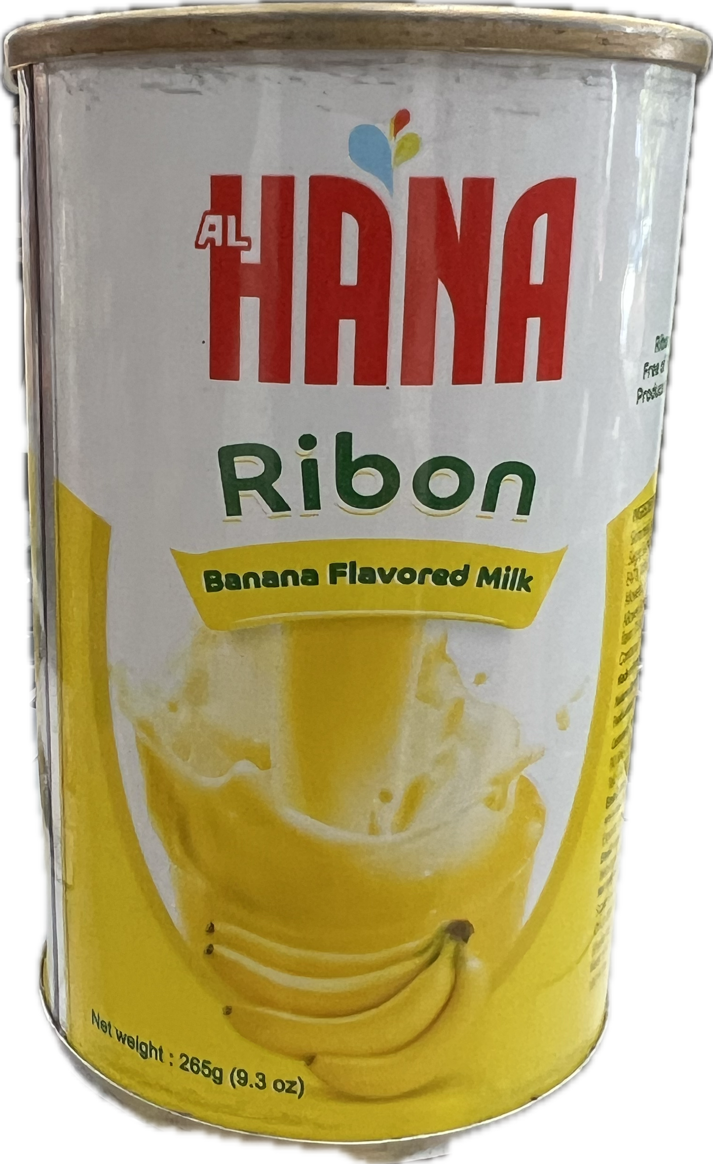 Hana Ribon Banana Milk 24x265 gm