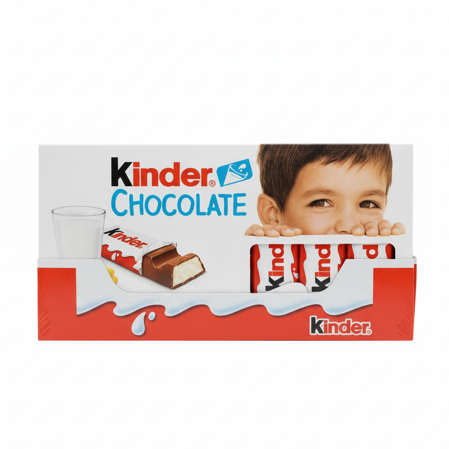 Kinder Chocolate 10x8 bars 100gm