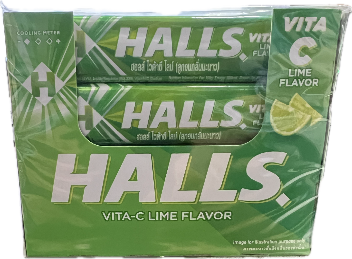 Halls Vita C Lime