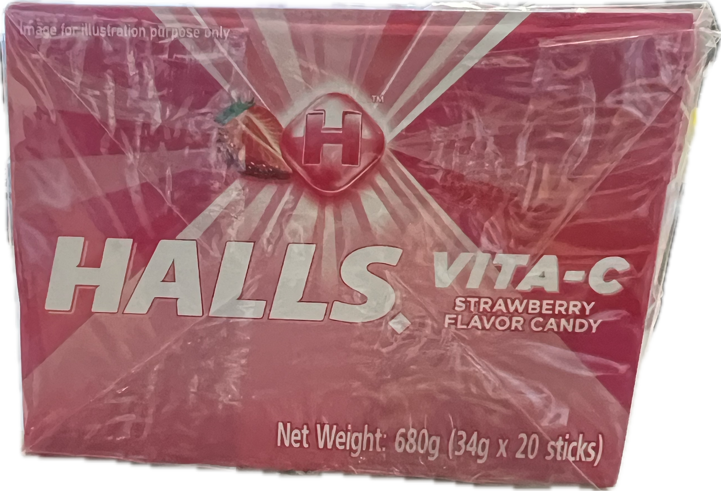 Halls Vita C Strawberry