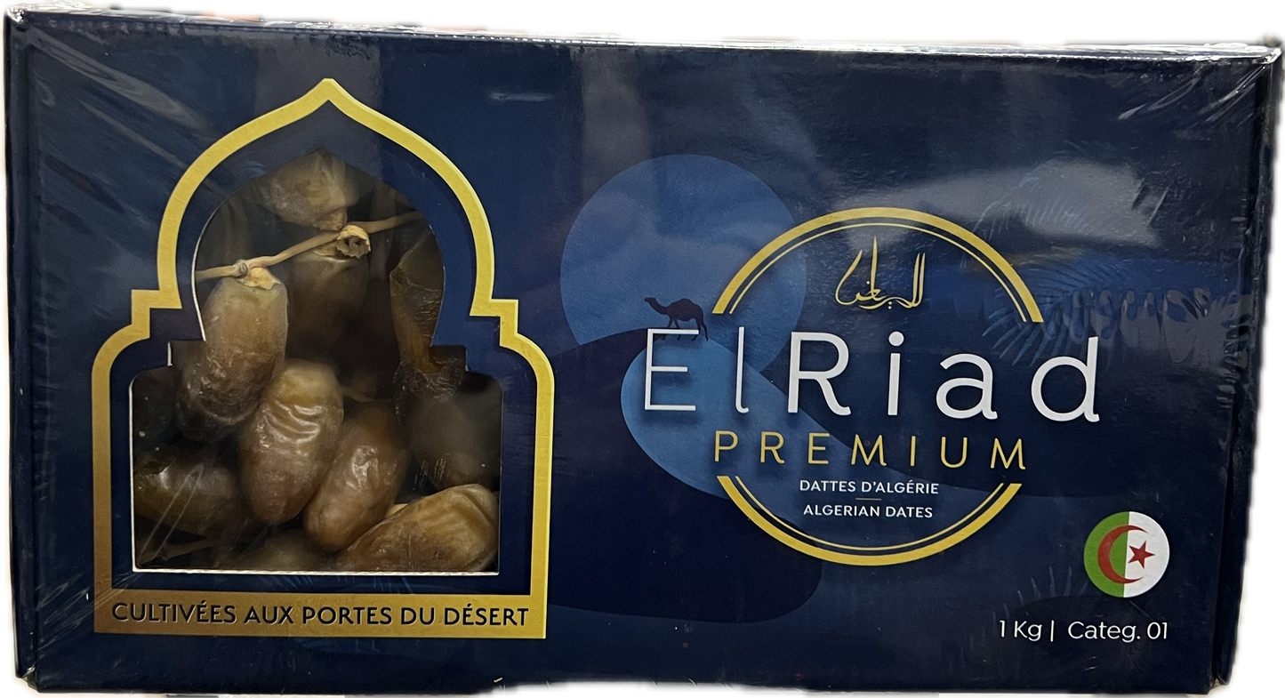El Riad Premium Deglet Nour 2x1 Kg