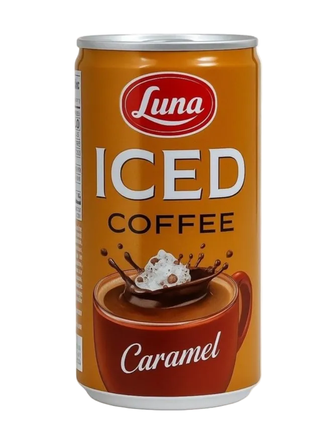 Luna Iced Coffee Carmel Flavor 24 x 195ML