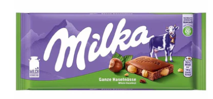 Milka HZLNT 25 x 80Ggm