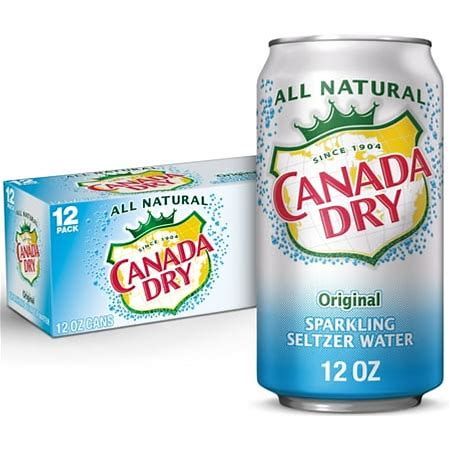 Canada Dry Seltzer 12x12oz