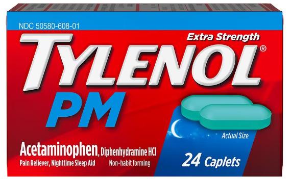 Tylenol PM Extra Strength 6x24 Caplets