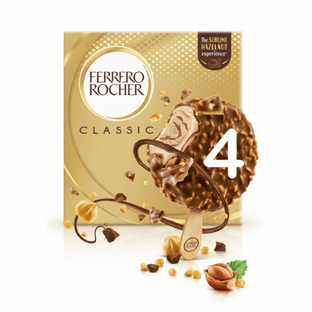 Ferrero Rocher Classic Ice cream 200g 4pk