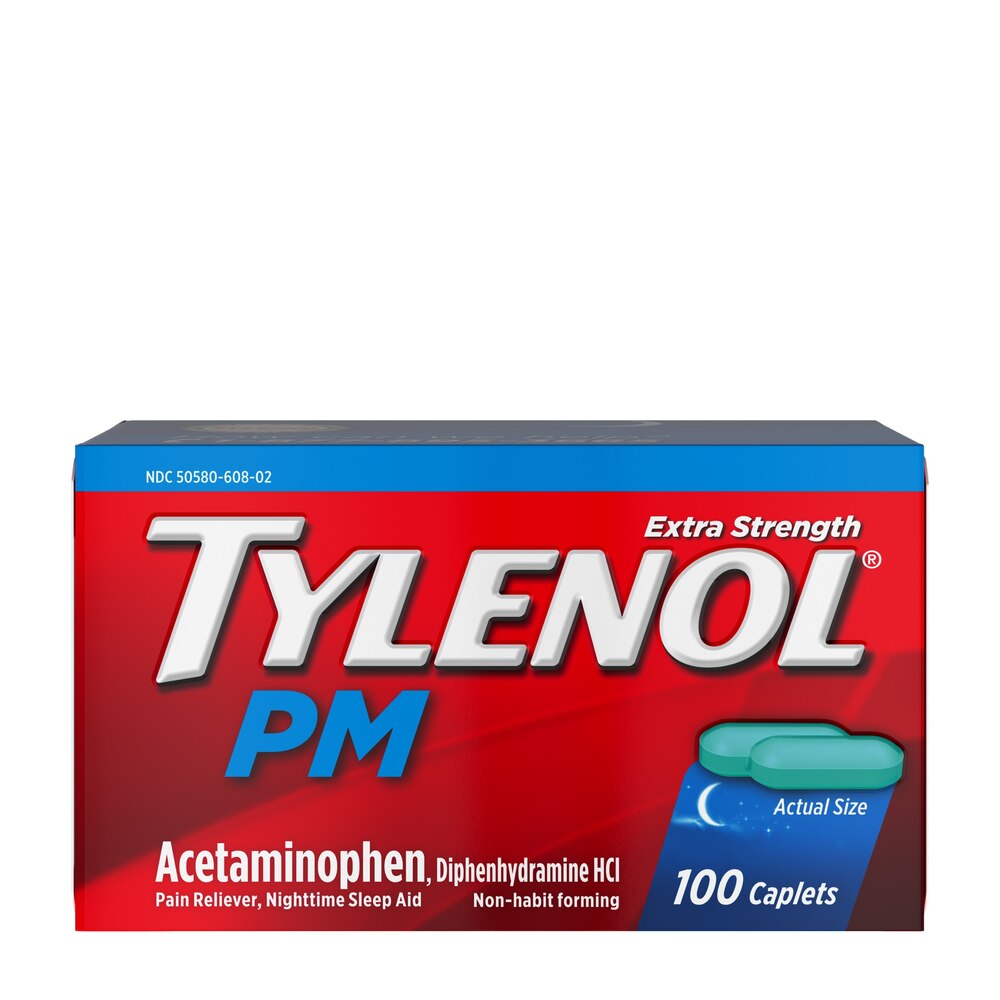 TYLENOL PM Extra Strength 225 Caplets
