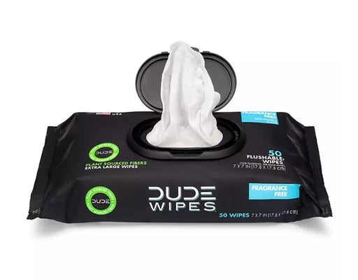 Dude Wipes XL Flushable Wipes 50ct (2 Pack)
