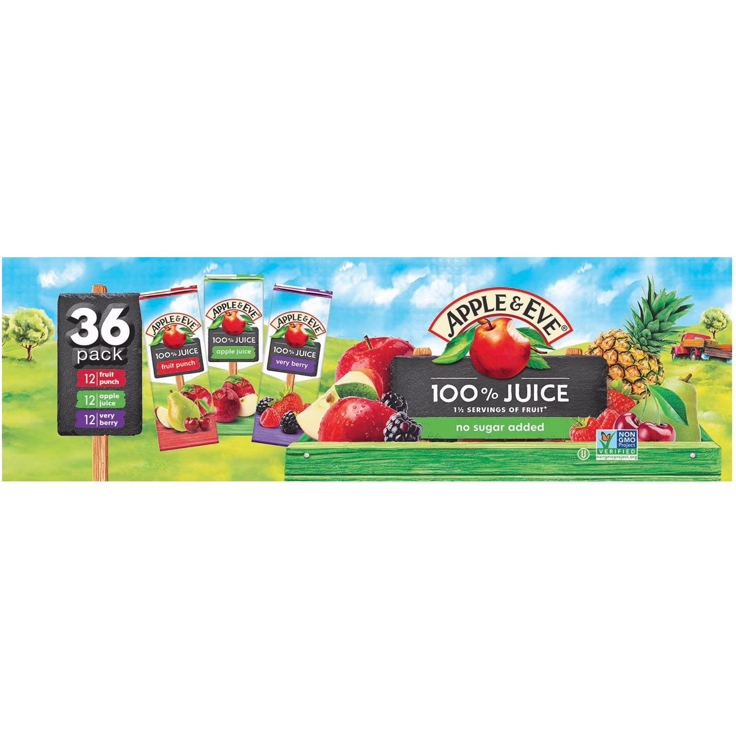 Apple & Eve 100% Apple Juice6.75oz 36pk.