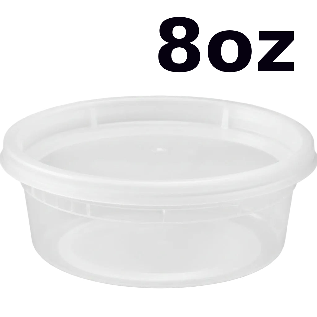 8oz Soup Container with lids 240ct