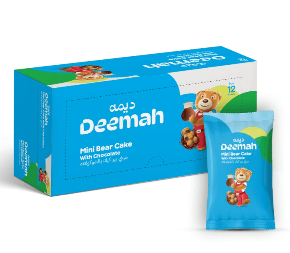 Deemah Mini Bear Choco12x30gm